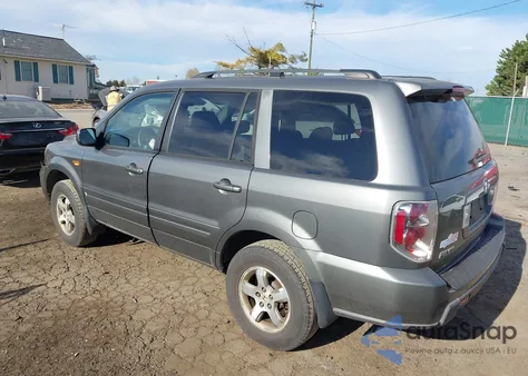 2007 Honda Pilot Ex from USA, damaged, VIN 5FNYF18457B015328